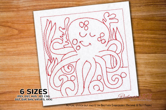 Funny Cartoon Octopus Machine Review for Real Embroidery Projects