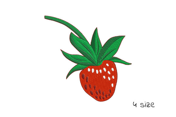 Red Wild Strawberry: Embroidery Design Review