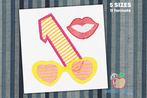 Sunglasses in Heart Shaped: A Seasonal Embroidery Review